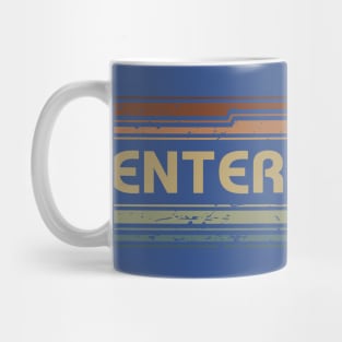 Enter Shikari Retro Lines Mug